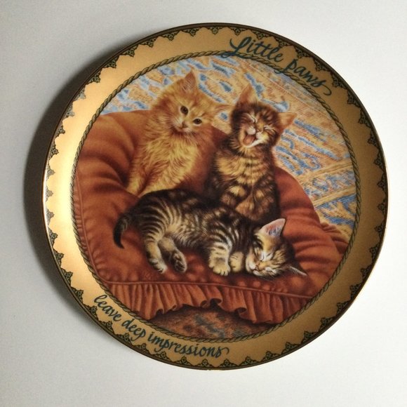 2 Bradford collector plates sitting pretty series cats plates 8" by Karen Murry - Picture 2 of 4